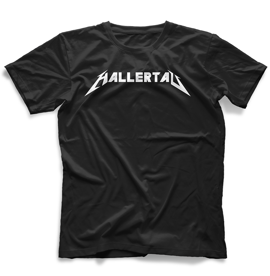 Metallertau T Shirt Black