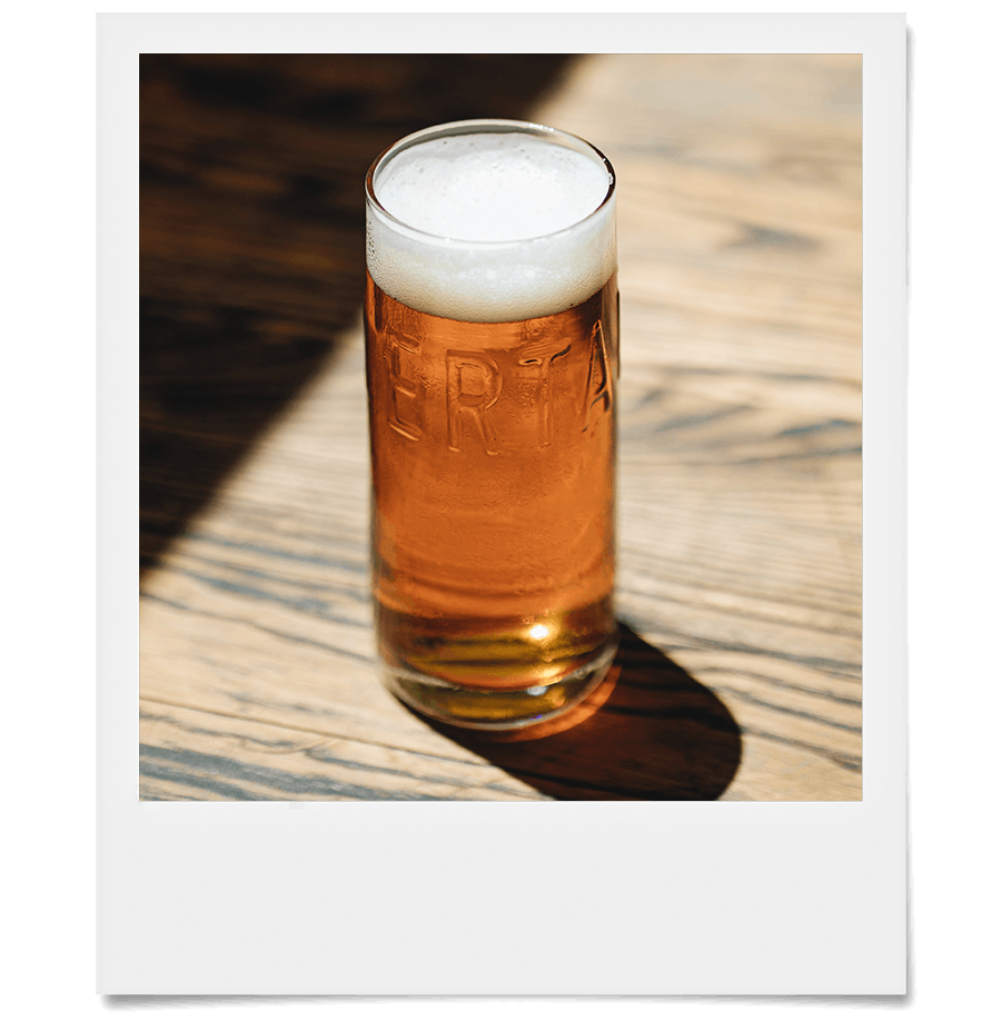 HALLERTAU PINT GLASSES