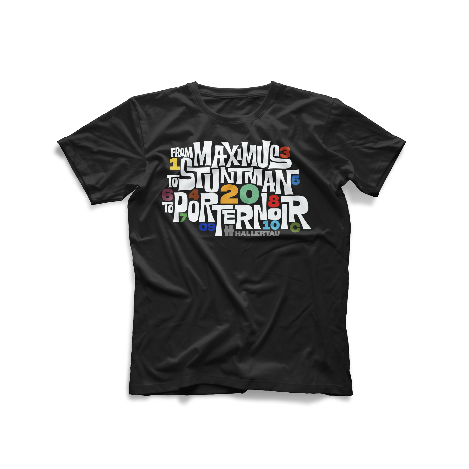 20th ANNIVERSARY T SHIRT BLACK