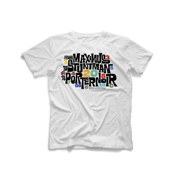 20th ANNIVERSARY T SHIRT WHITE